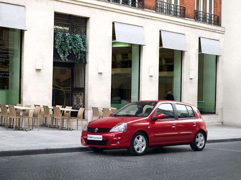 Renault Clio Campus [3rd restyling] 1.2 MT hatchback (2009 – present)