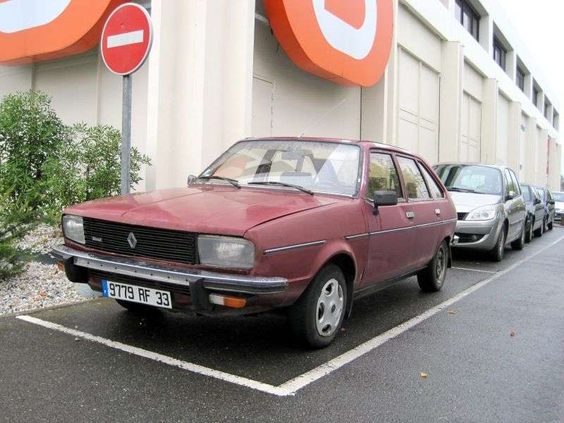 Renault 20 hatchback 1.generacji 1.6 MT (1977 1984)