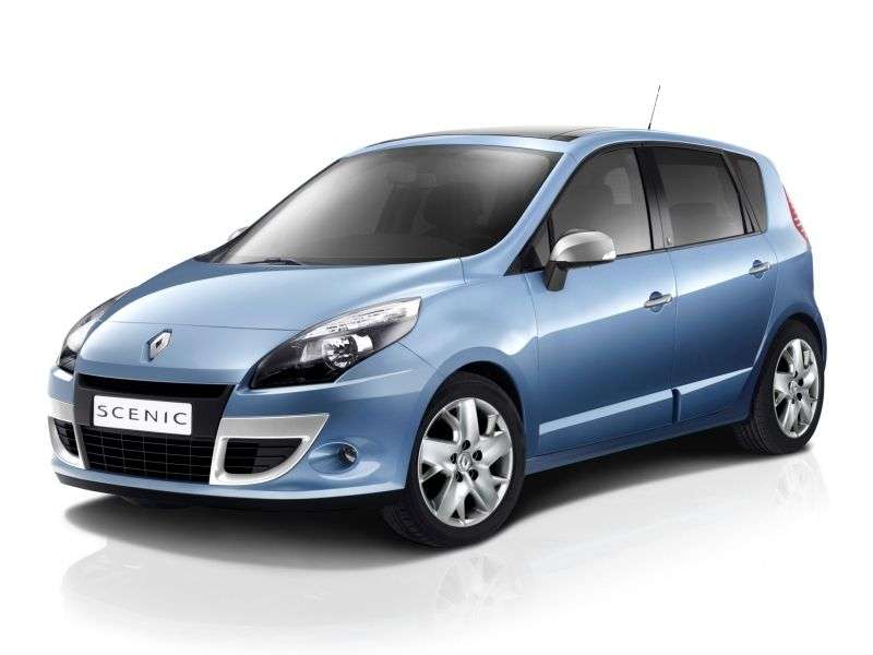 Renault Scenic 3 generation minivan 5 dv. 2.0 CVT Expression (2009–2012)