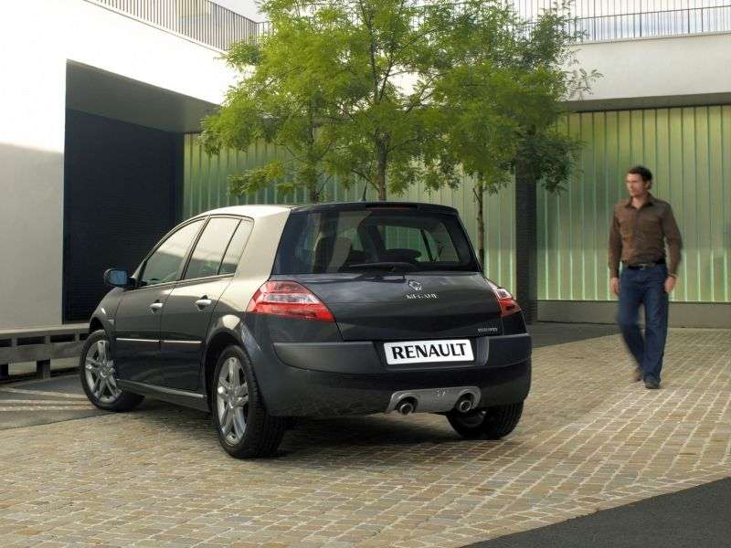 Renault Megane 2 generacji [zmiana stylizacji] GT hatchback 5 drzwiowy. 2,0 T MT (2006 2008)