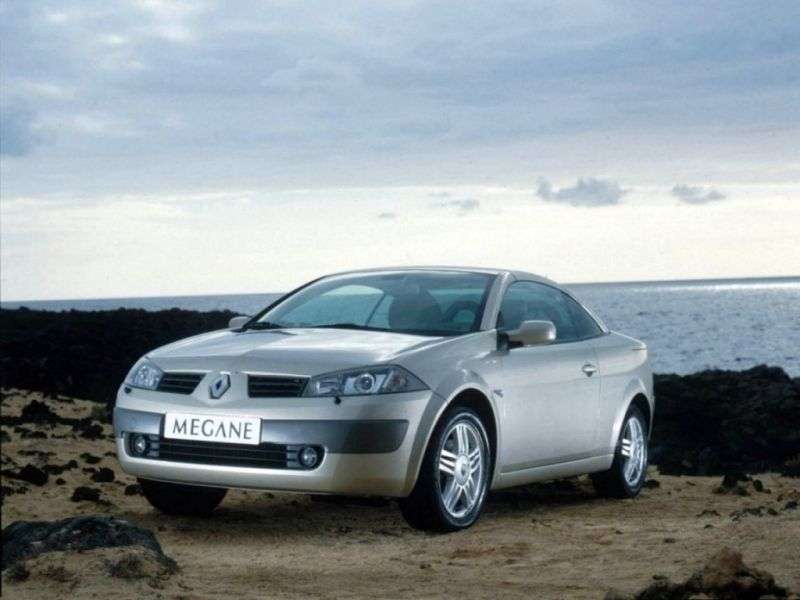 Renault Megane 2nd generation convertible 1.6 MT (2003–2006)