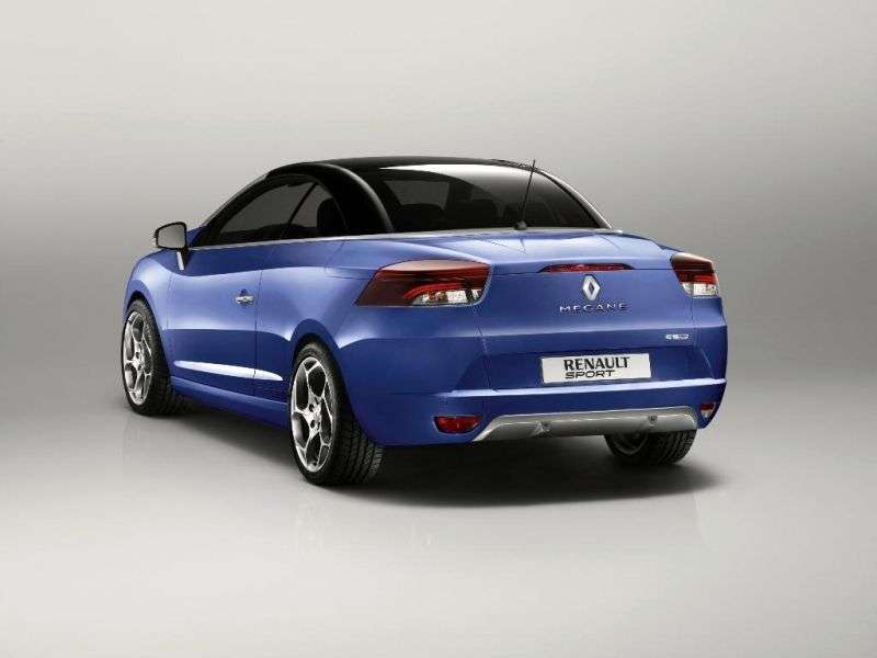 Renault Megane 3rd generation GT convertible 2.0 TCe MT (2010–2012)