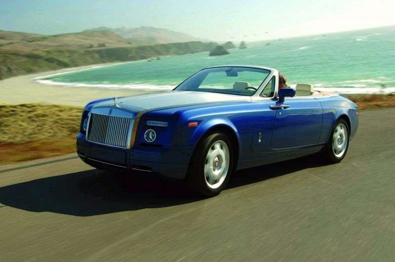 Rolls Royce Phantom 7th generation [restyling] Drophead Coupe 2 door convertible. 6.7 AT Basic (2008–2012)
