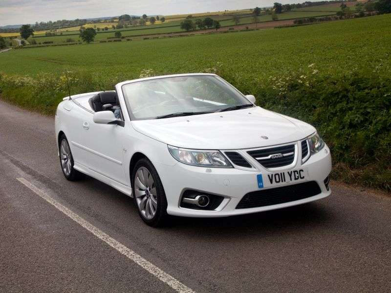 Saab 09.mar 2nd generation [restyling] Convertible 2.0 MT BioPower convertible (2008 – current century)