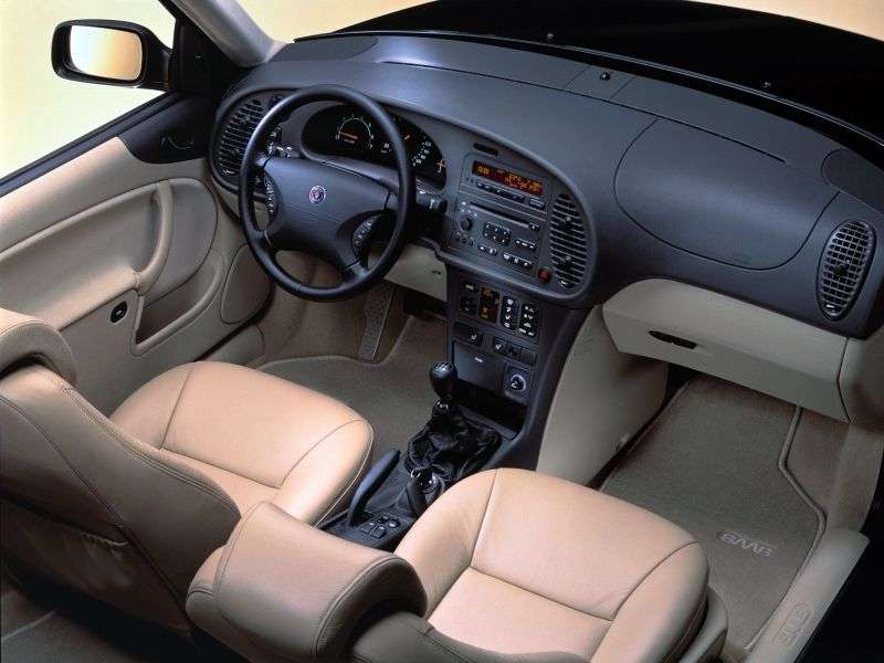 Saab 09.mar 1st generation hatchback 2.2 TD MT (2000–2002)