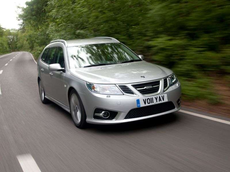 Saab 09.mar 2nd generation [restyled] SportCombi wagon 2.0 turbo AT (2008 – current century)