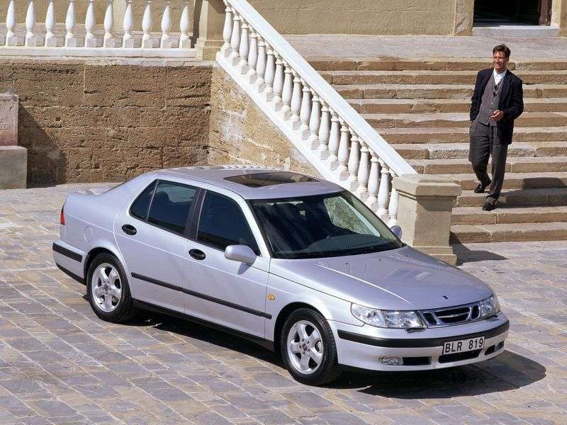 Saab 09.May 1st generation sedan 2.3 T MT (1998–2001)