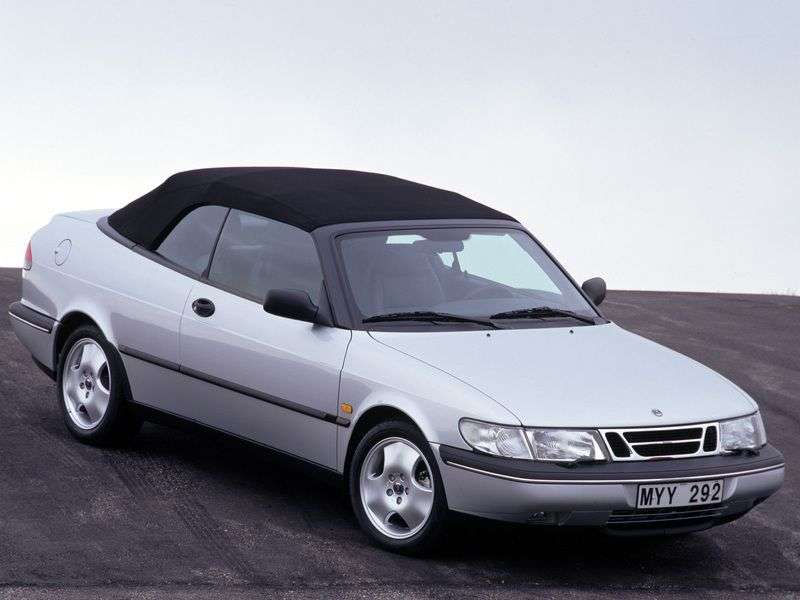 Saab 900 2nd generation convertible 2.0 MT (1993–1998)