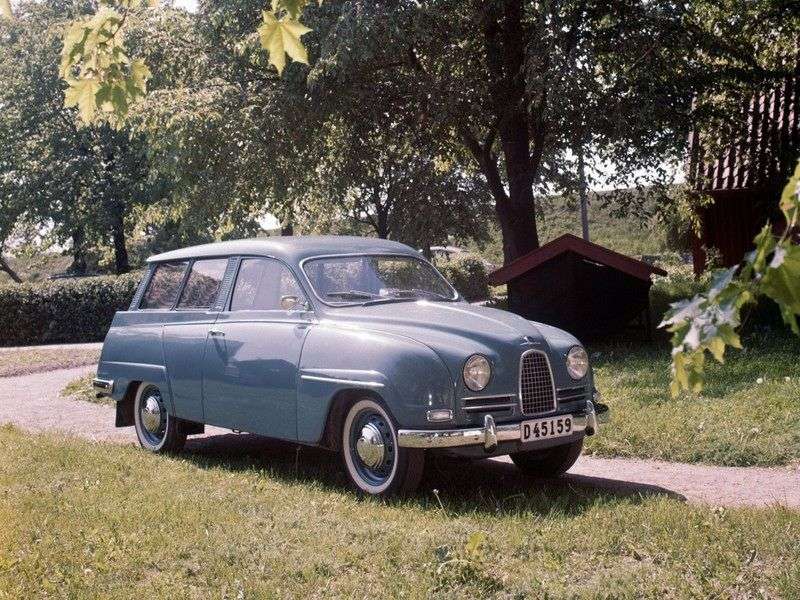 Saab 95 1. generacja Estate 0.8 MT (1959 1966)