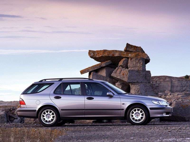 Saab 09.May 1st generation wagon 2.3 T MT (1998–2001)