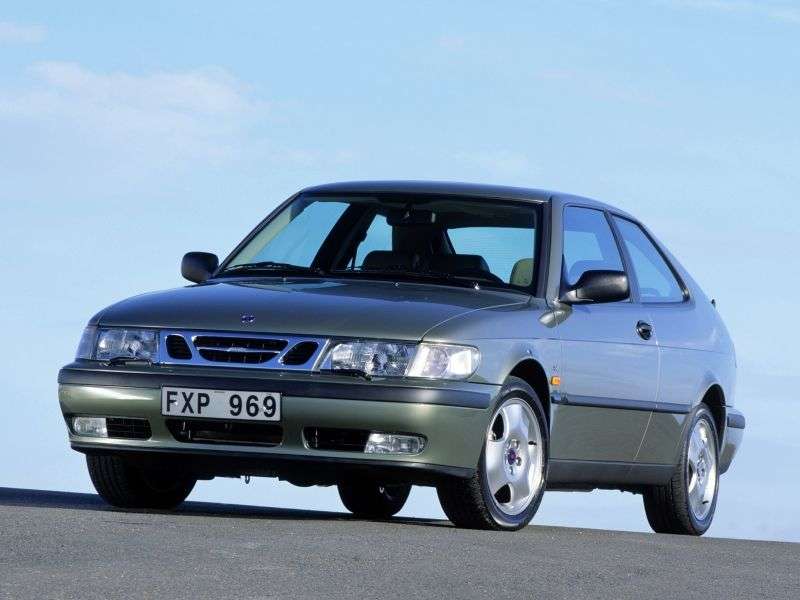 Saab 09.mar 1st generation coupe 2.2 TD MT (1998–2000)