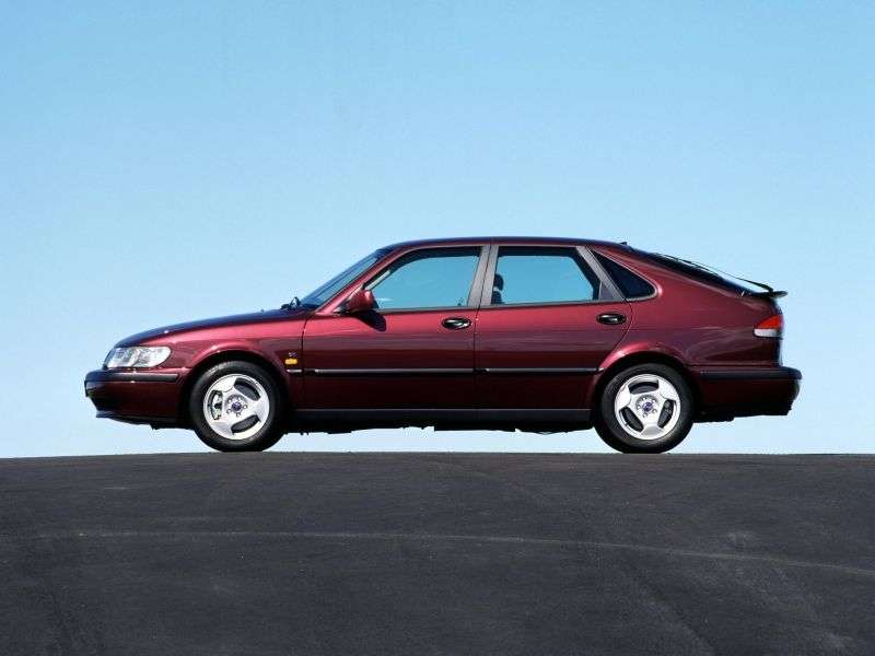 Saab 09.mar 1st generation hatchback 2.0 AT (2000–2002)
