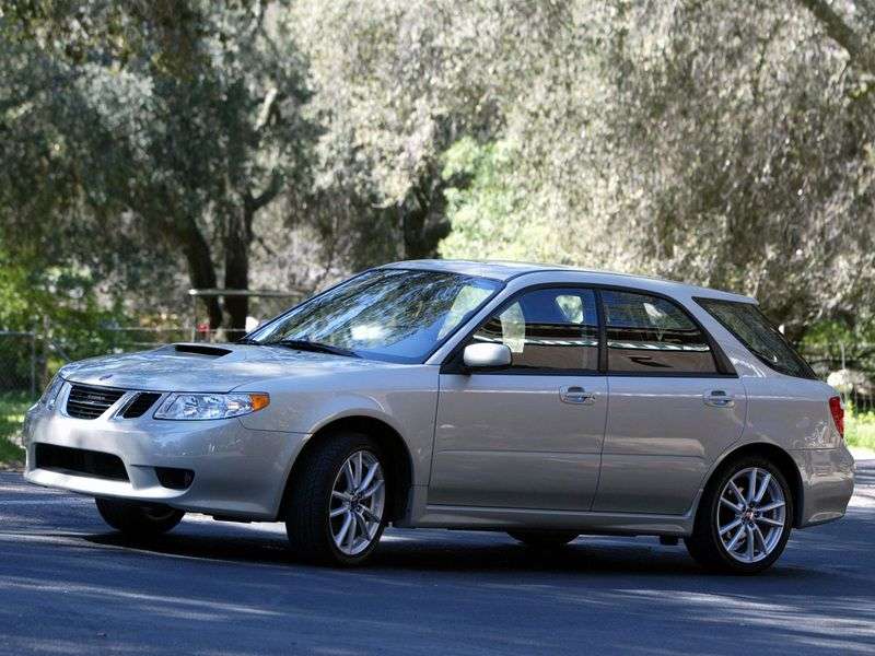 Saab 9 2X 1st generation wagon 2.0T MT (2005–2007)