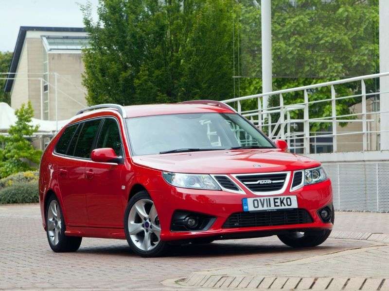 Saab 09.mar 2nd generation [restyled] SportCombi wagon 2.0 turbo AT (2008 – current century)