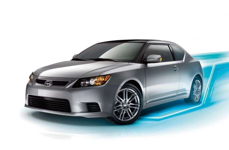 Scion tC 2nd generation coupe 2.5 MT (2010 – n. In.)