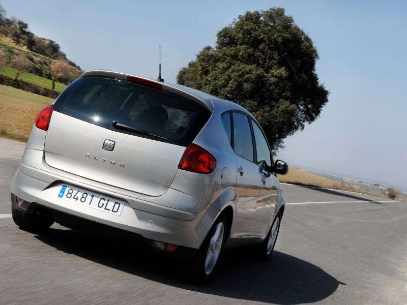 SEAT Altea 1st generation [restyled] 5 door minivan 1.4 TSI MT Reference (2009 – present)