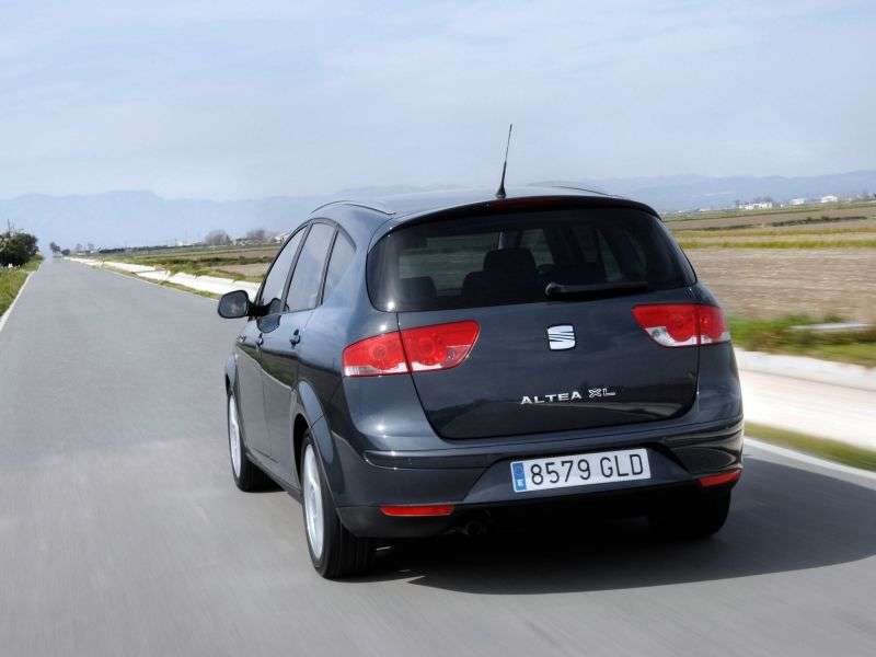 SEAT Altea 1. generacji [zmiana stylizacji] XL minivan 5 drzwiowy. 1.4 TSI MT Reference (2009 obecnie)