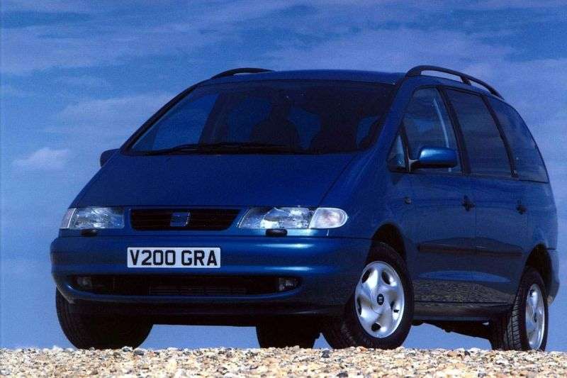 SEAT Alhambra minivan 1.generacji 1.8 T MT (1998 2000)