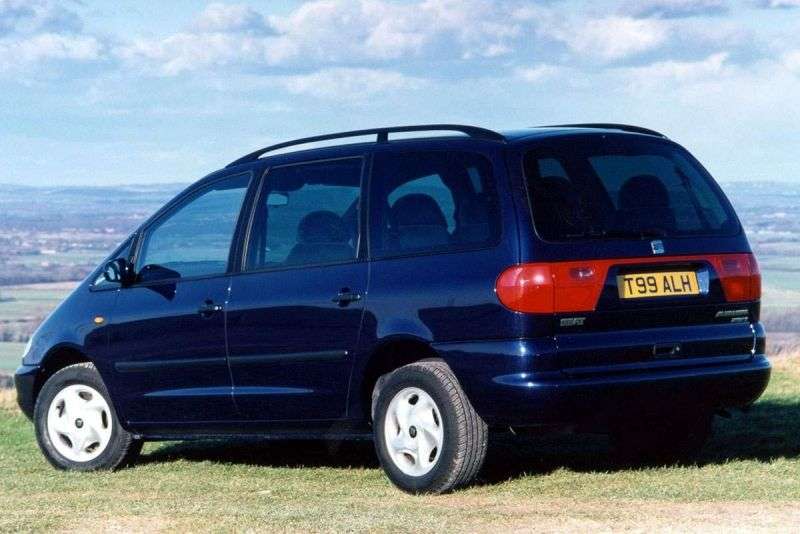 SEAT Alhambra minivan 1.generacji 1.8 T MT (1998 2000)