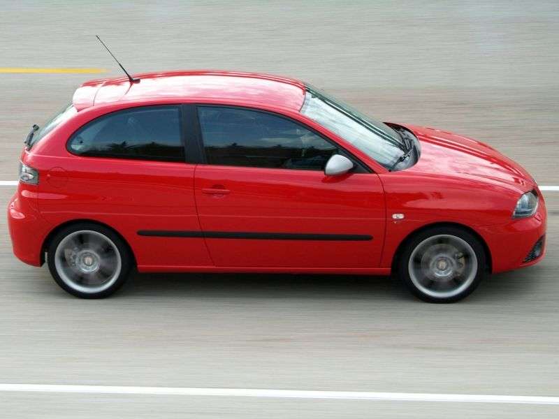 SEAT Ibiza 3 drzwiowy [zmiana stylizacji] hatchback 3 drzwiowy. 1,6 MT (2006 2008)