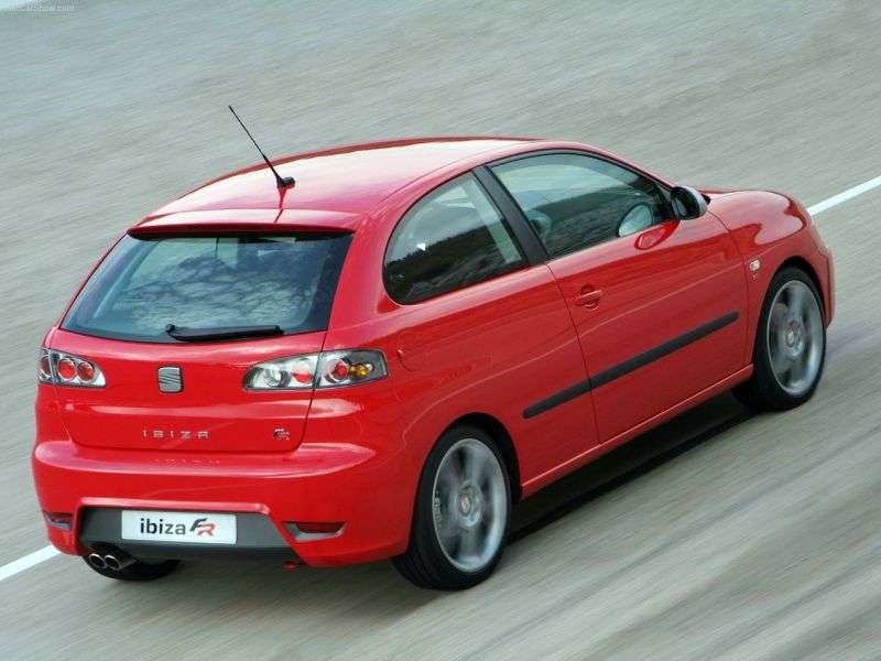 SEAT Ibiza 3 drzwiowy [zmiana stylizacji] hatchback 3 drzwiowy. 1,4 MT (2006 2008)
