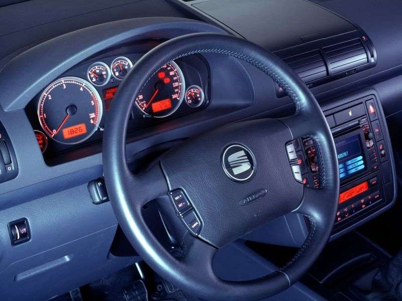 SEAT Alhambra 1. generacji [zmiana stylizacji] minivan 1.8 T MT (2000 2010)