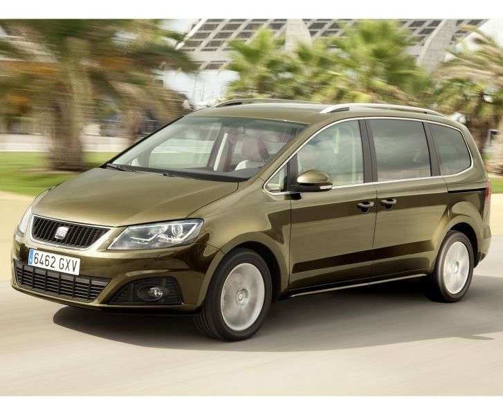 SEAT Alhambra minivan drugiej generacji 2.0 TDi MT (2010 obecnie)