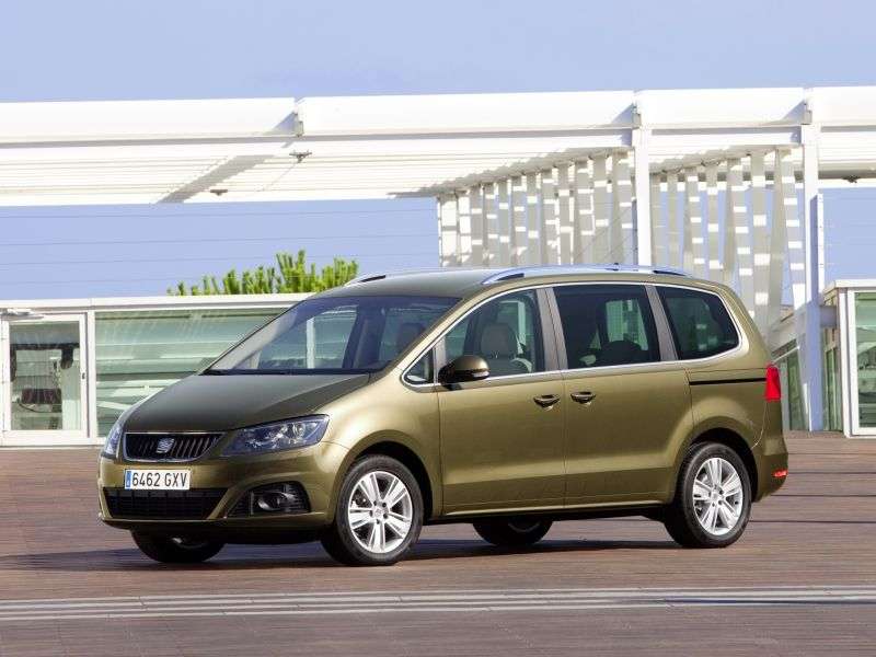 SEAT Alhambra minivan drugiej generacji 2.0 TDi MT (2010 obecnie)