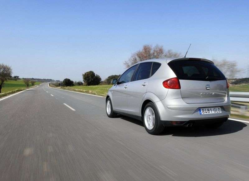 SEAT Altea 5 drzwiowy minivan 1. generacji [zmiana stylizacji]. 1.4 TSI MT Reference (2009 obecnie)