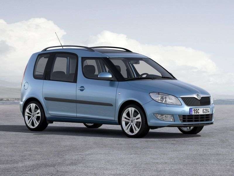 Skoda Roomster 1 generacji [zmiana stylizacji] minivan 5 drzwiowy. 1,6 MPI MT Active (2010 obecnie)