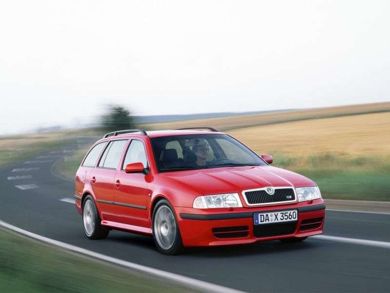 Skoda Octavia 1st generation [restyling] RS wagon 5 dv. 1.8 T MT (2005–2010)