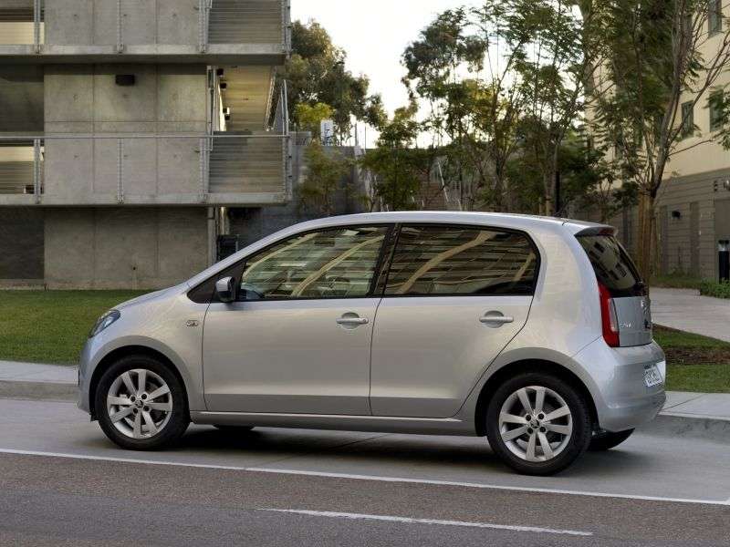 5 drzwiowy hatchback Skoda Citigo pierwszej generacji 1,0 MT (2012 obecnie)