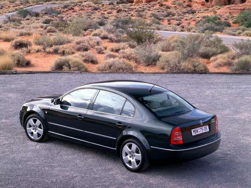 Skoda Superb 1st generation 2.8 MT sedan (2001–2006)