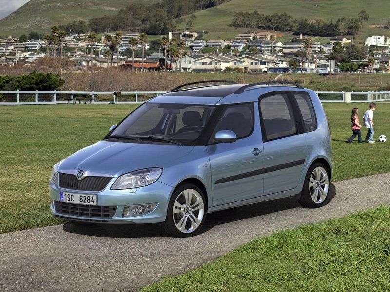 Skoda Roomster 1 generacji [zmiana stylizacji] minivan 5 drzwiowy. 1,6 MPI MT Active (2010 obecnie)