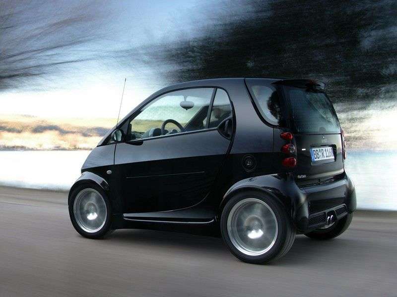 Smart Fortwo 1st generation [restyled] Brabus Hatchback 0.7 AT City Coupe (2004–2007)