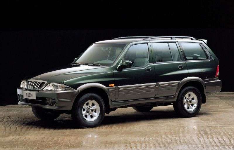 SsangYong Musso 2nd generation SUV 3.2 MT (2002–2005)