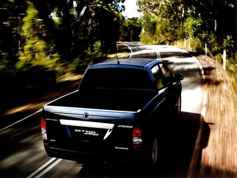 SsangYong Actyon 1.generacji Sports pickup 2.0 Xdi MT Turbo 4WD Comfort (2007 2012)