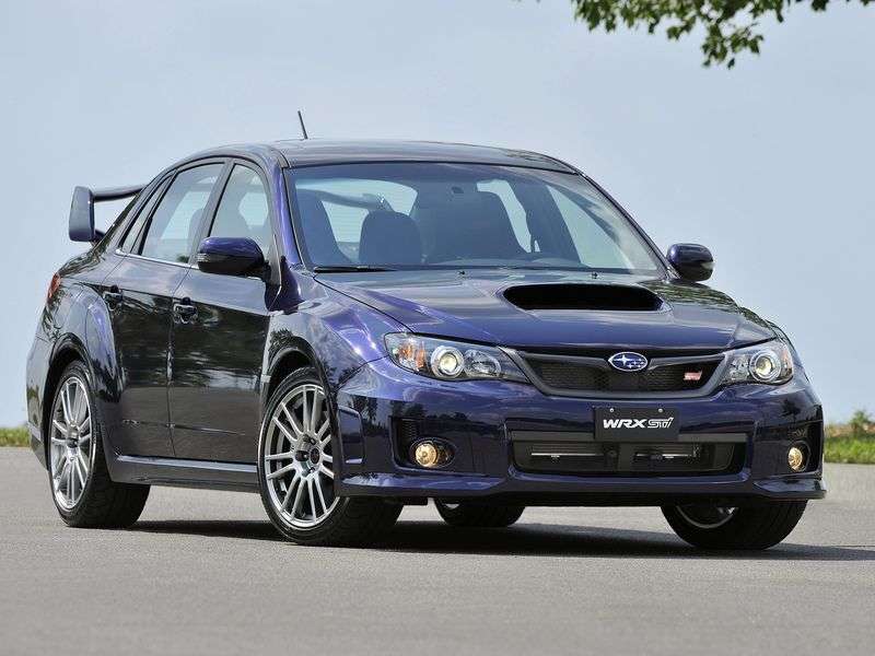Subaru Impreza 3. generacji [restyling] WRX STI sedan 4 drzwiowy. 2.5 MT AWD turbo EB (2011) (2010 obecnie)