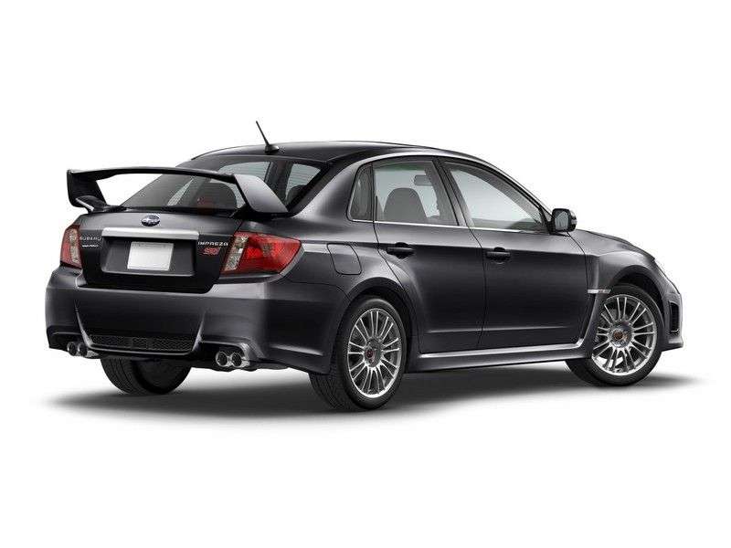 Subaru Impreza 3. generacji [restyling] WRX STI sedan 4 drzwiowy. 2.5 E 5AT AWD turbo EB (2010 2013)