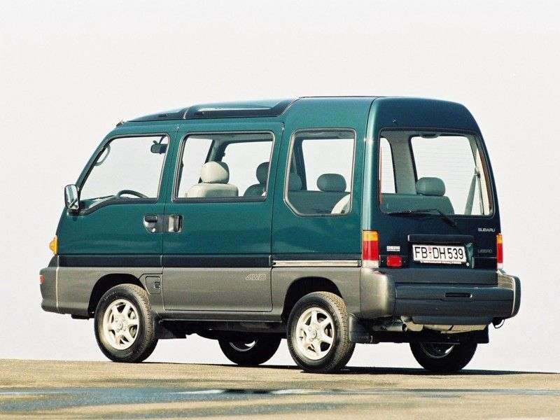 Subaru Libero Bus (E10, E12) minivan 1.2 MT 4WD (19931998