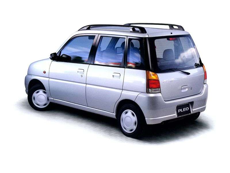 Subaru Pleo hatchback 1.generacji 0.7 MT 4WD (2000 obecnie)