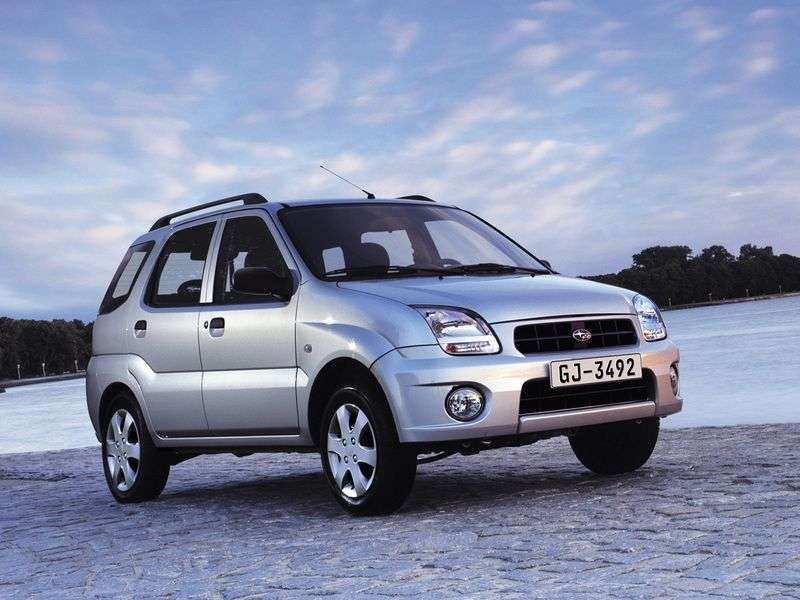 Subaru Justy 3 (G3X) hatchback 1.3 MT AWD (2003 2007)