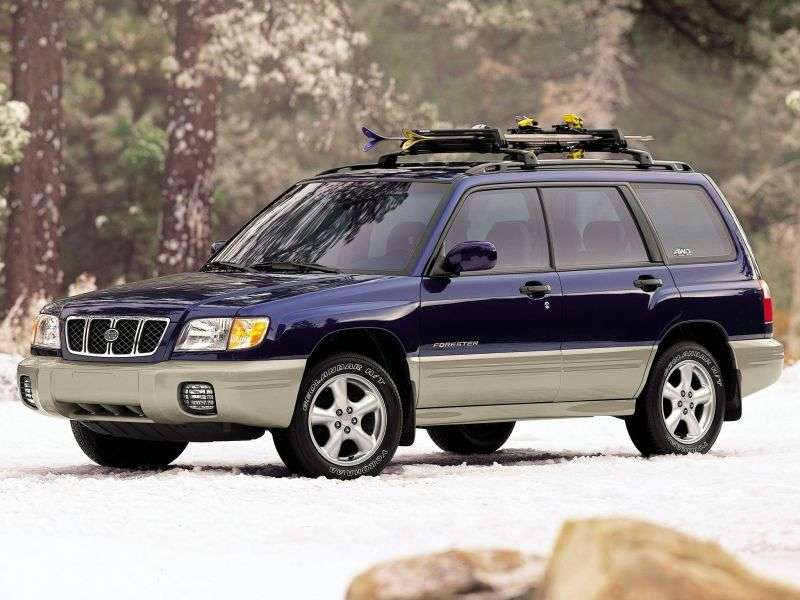 Subaru Forester 1st generation [restyling] 2.0 MT AWD crossover (2000–2002)