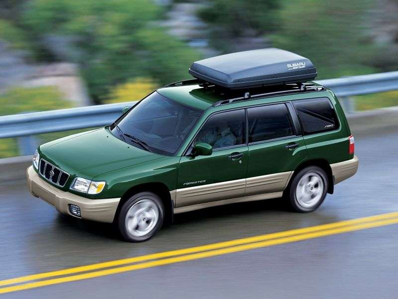 Subaru Forester 1st generation [restyled] crossover 2.0 Turbo AT AWD (2001–2002)