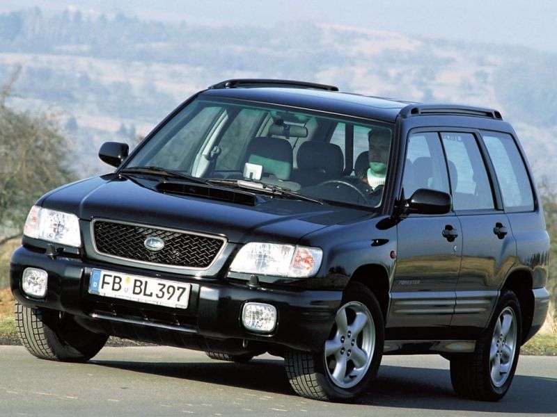 Subaru Forester pierwszej generacji [zmiana stylizacji] crossover 2.0 Turbo AT AWD (2001 2002)