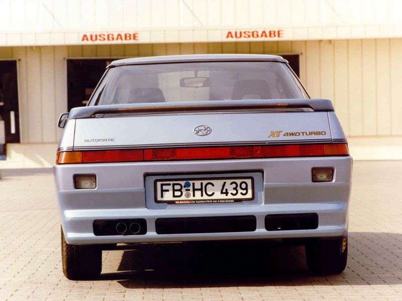 Subaru XT 1st generation coupe 1.8 MT AWD (1988–1992)