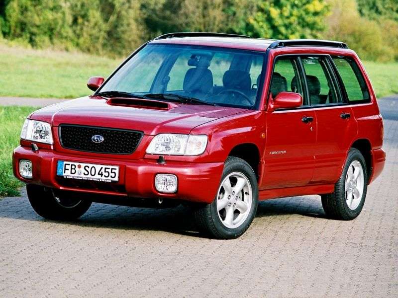 Subaru Forester 1st generation [restyled] crossover 2.0 Turbo AT AWD (2000–2001)