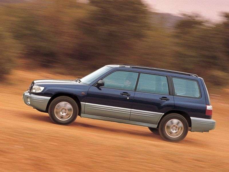 Subaru Forester 1st generation [restyled] crossover 2.0 Turbo MT AWD (2000–2001)