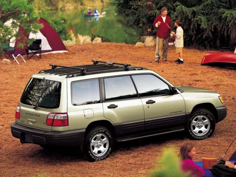Subaru Forester pierwszej generacji [zmiana stylizacji] crossover 2.0 Turbo AT AWD (2000 2001)