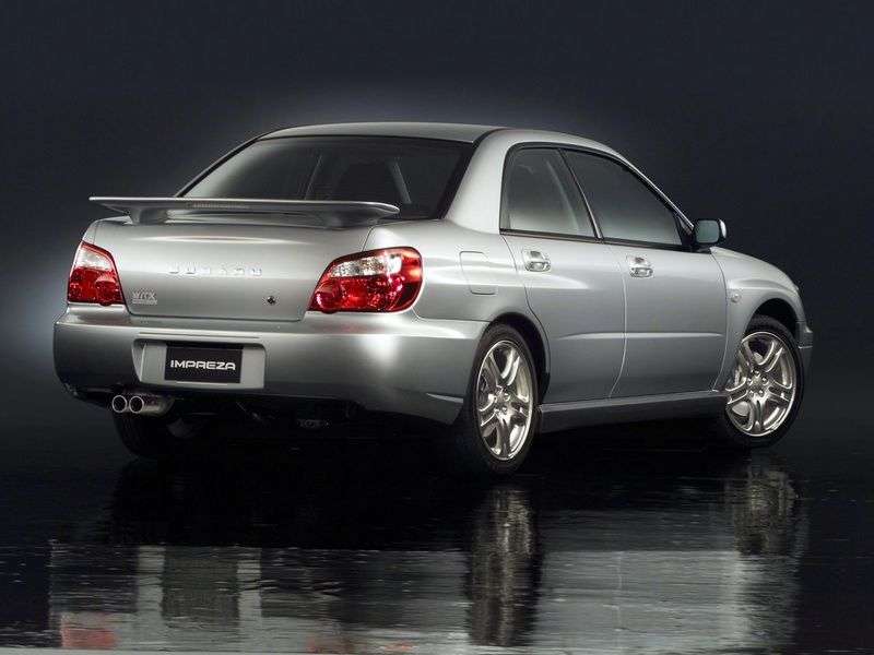 Subaru Impreza 2. generacja [zmiana stylizacji] WRX sedan 2.5 MT AWD (2005 2007)